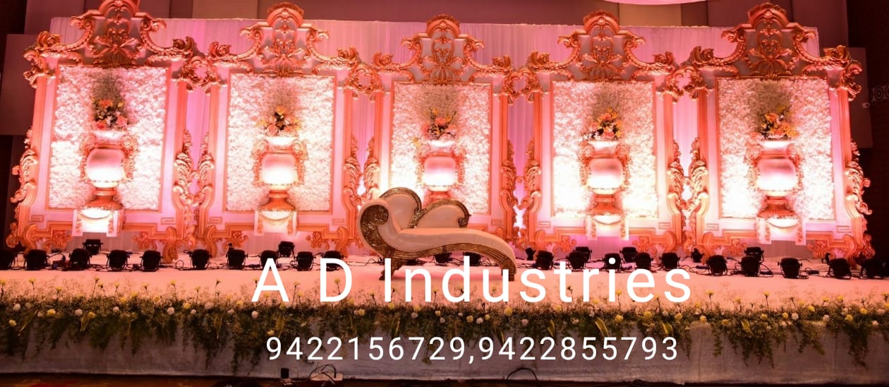 Fiberglass stage backdrop ready for sale