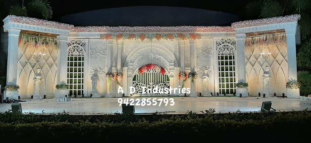 Fiberglass stage gate ready for sale