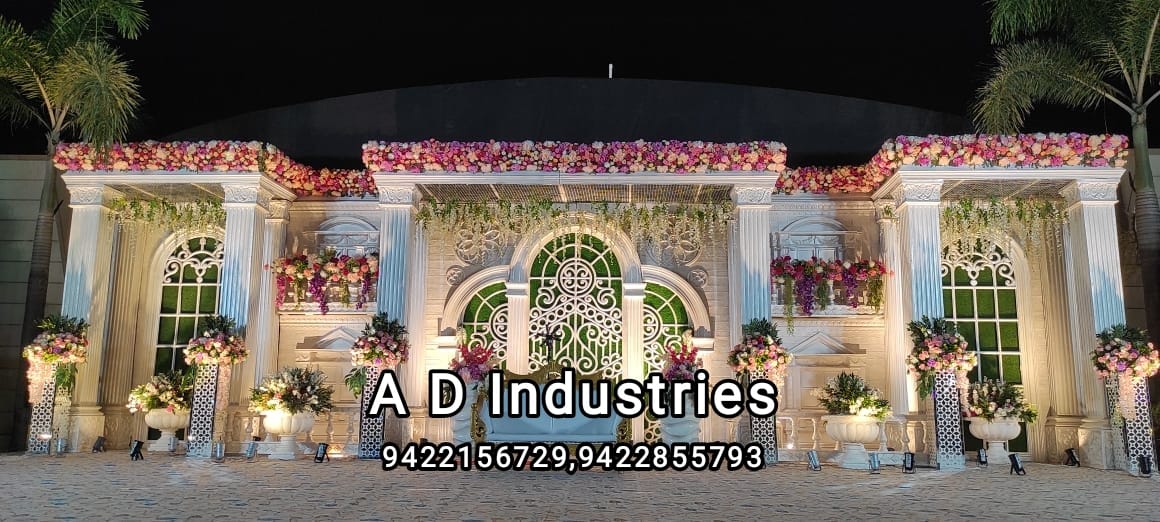 Fiberglass stage backdrop ready for sale