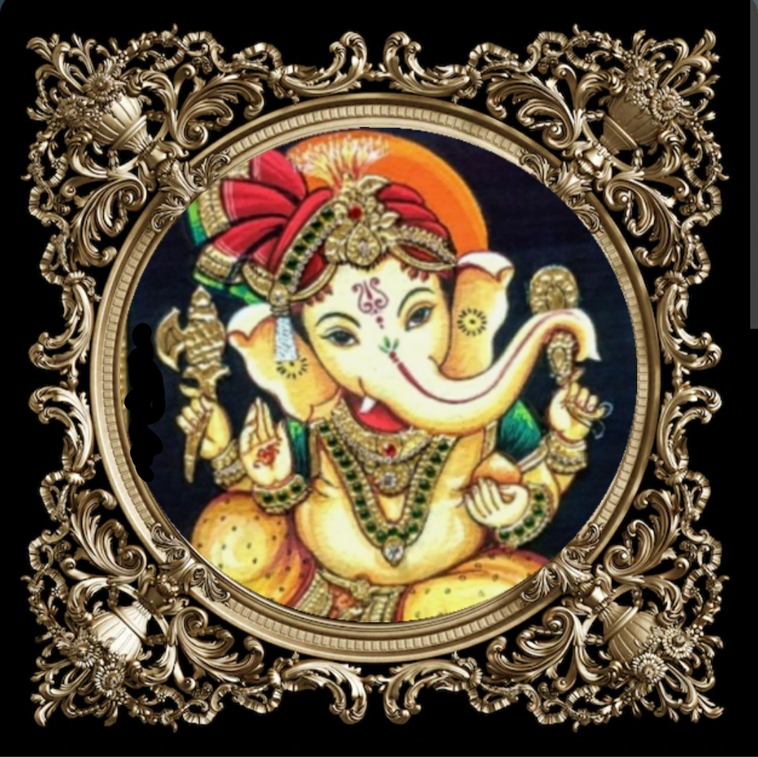 3 feet x 3 feet ganesha in flex banner. Price. 300